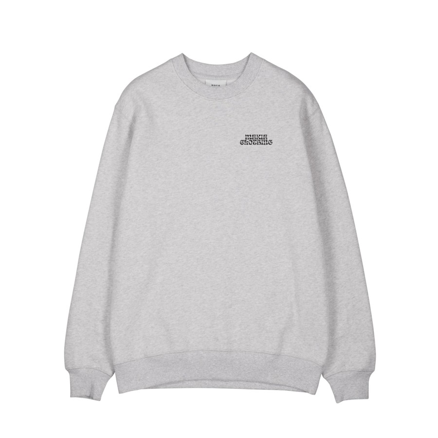 Men Makia | Mind Sweatshirt Light Grey