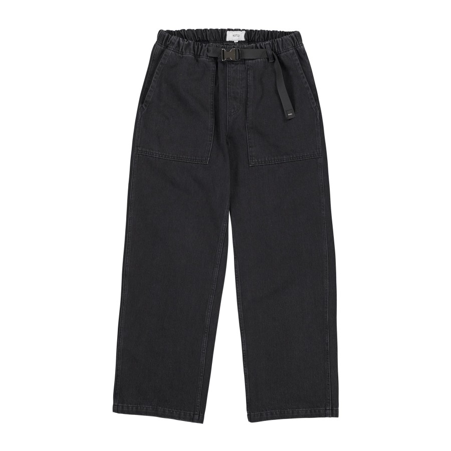 Men Makia | Boulder Pants Rinsed Black