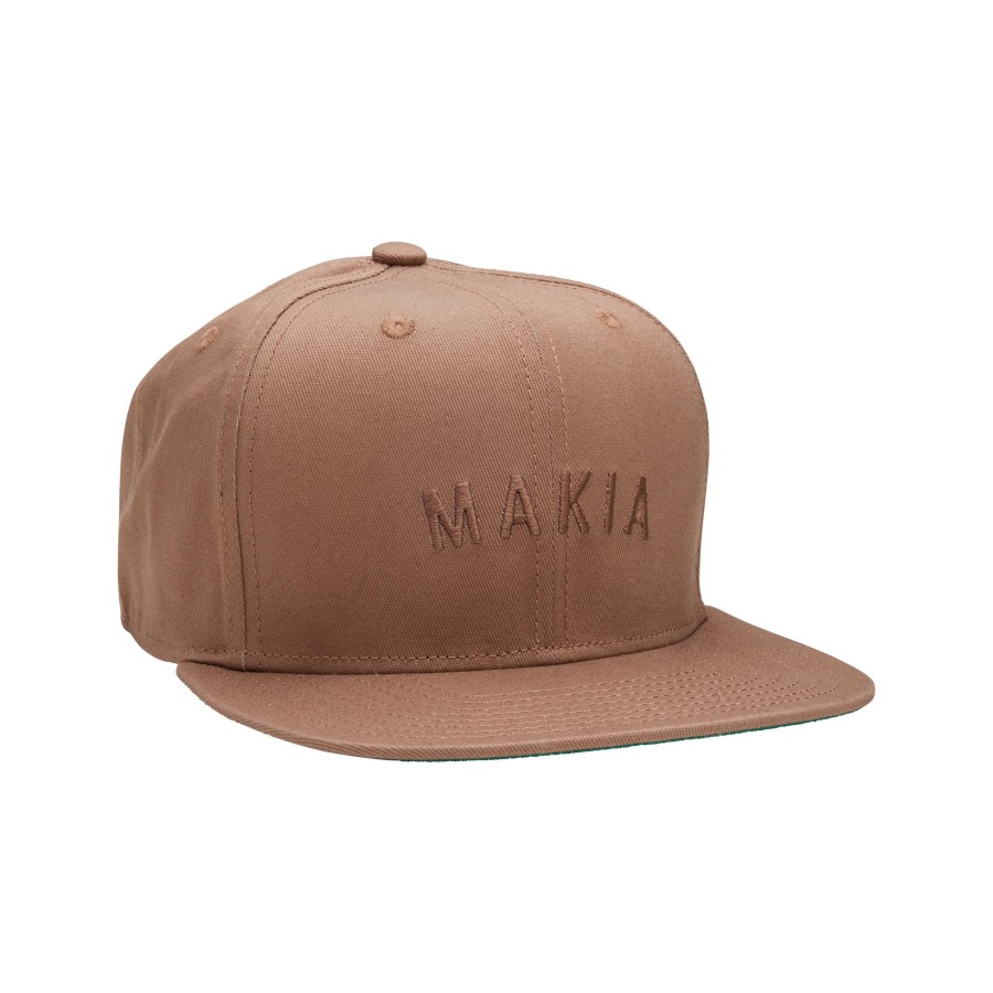 Men Makia | Pujo Snapback Camel