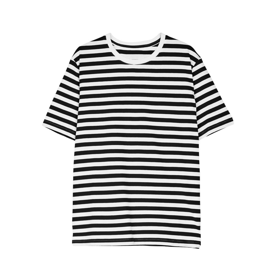 Women Makia | Verkstad Tshirt Black-White