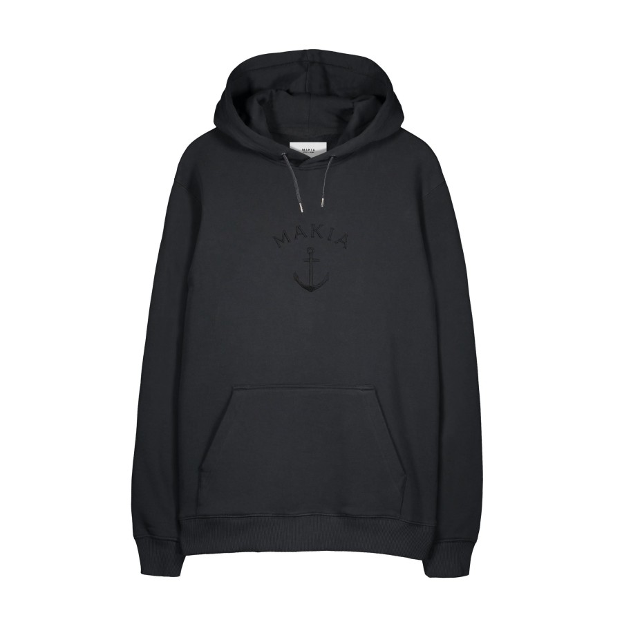 Men Makia | Folke Hooded Sweatshirt Black