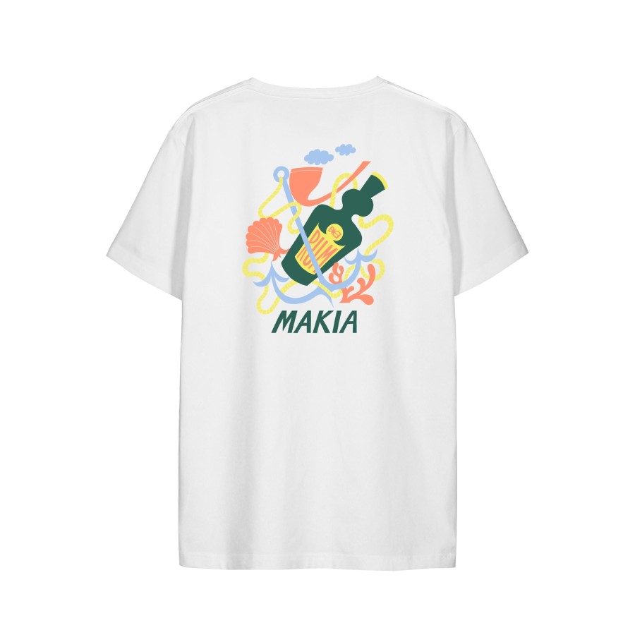 Men Makia | Shell Tshirt White