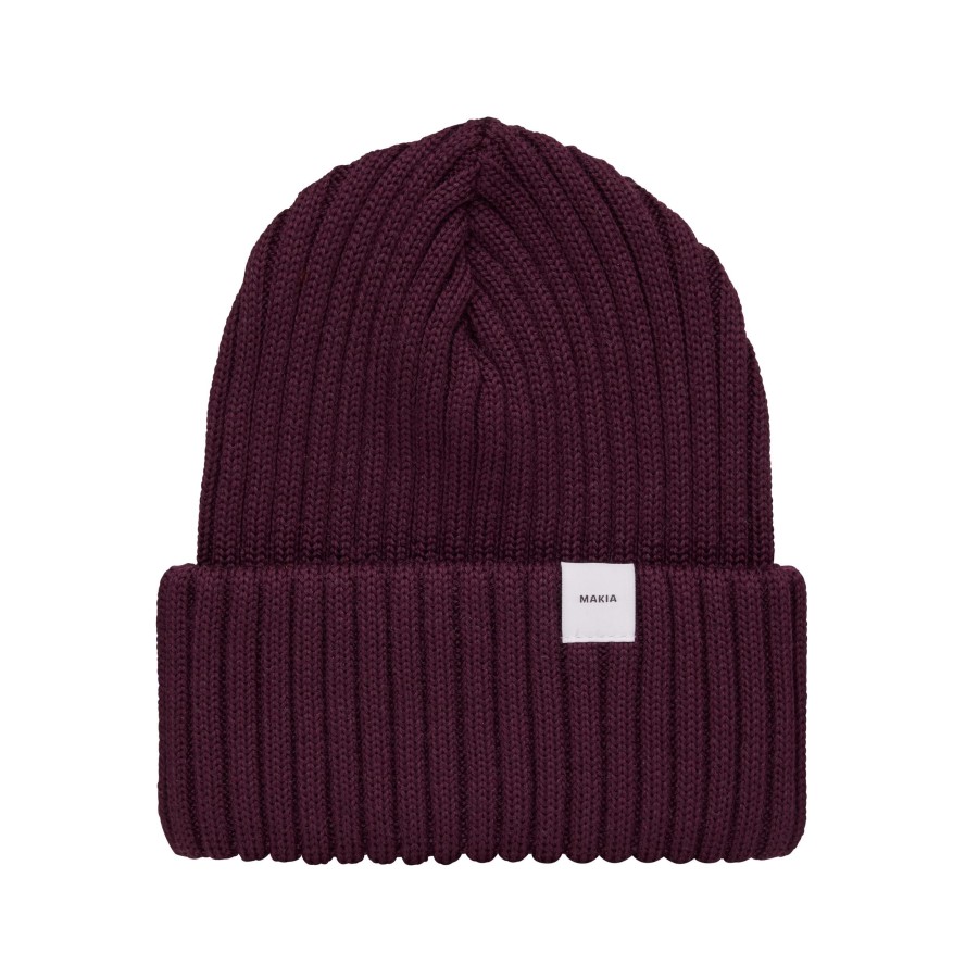 Women Makia | Eerik Beanie Aubergine