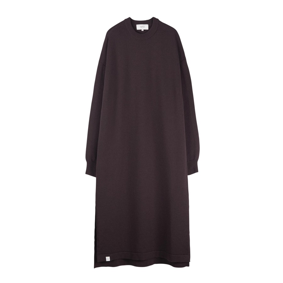 Women Makia | Saga Dress Aubergine