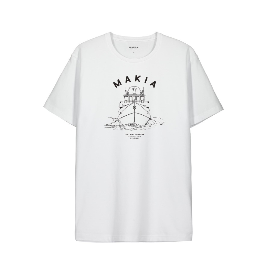 Men Makia | Mariner Tshirt White