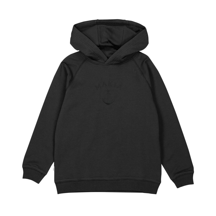 Kids Makia | Kids' Folke Hooded Sweatshirt Black