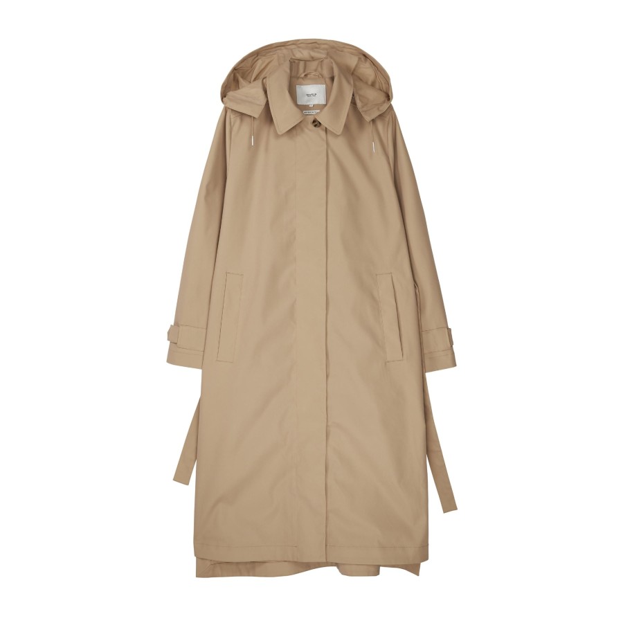 Women Makia | Kaisla Trench Light Camel