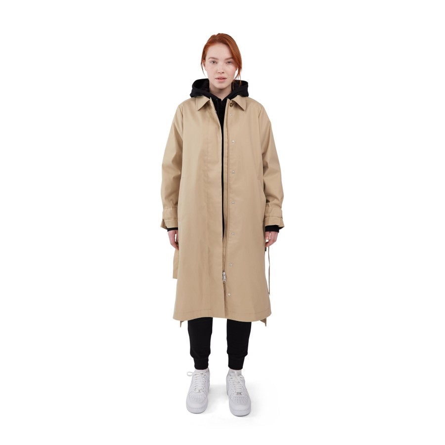 Women Makia | Kaisla Trench Light Camel