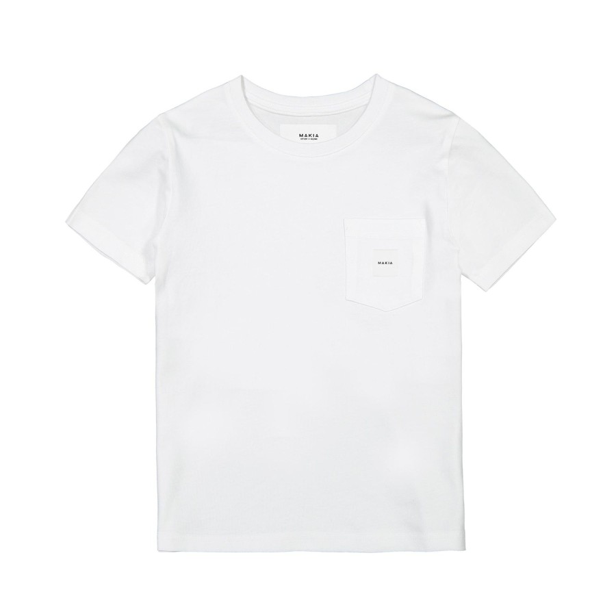 Kids Makia | Kids' Pocket Tshirt White