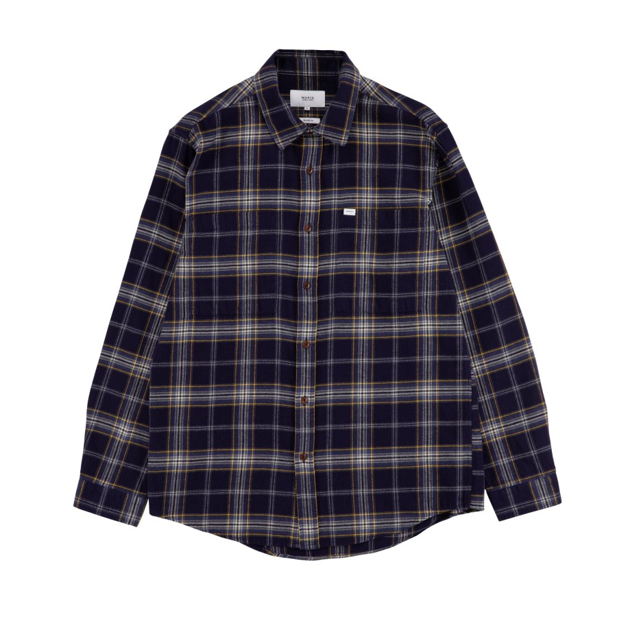 Men Makia | Apollo Shirt Dark Navy