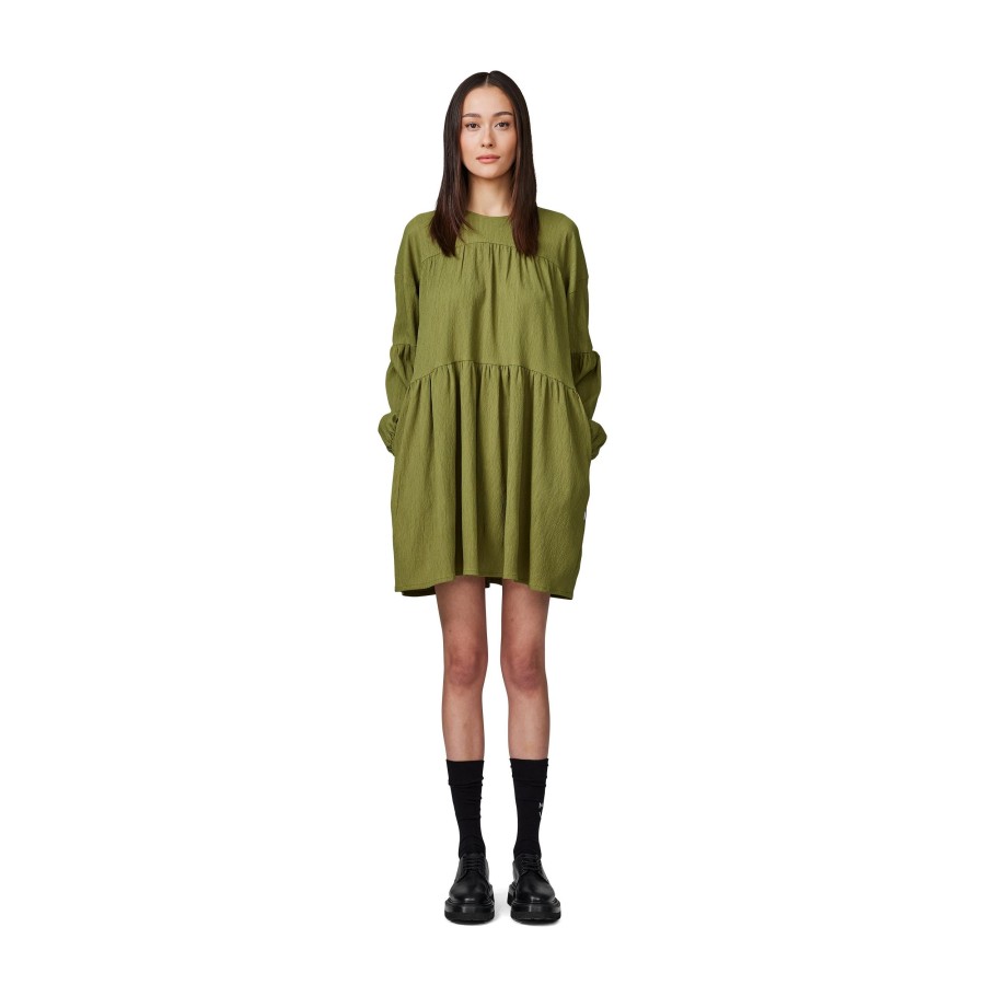 Women Makia | Stream Dress Green