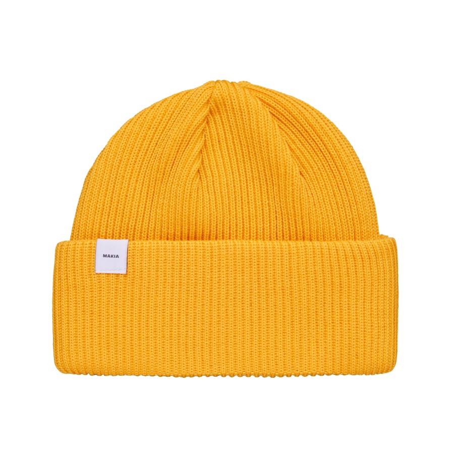 Women Makia | Merino Cap Yellow